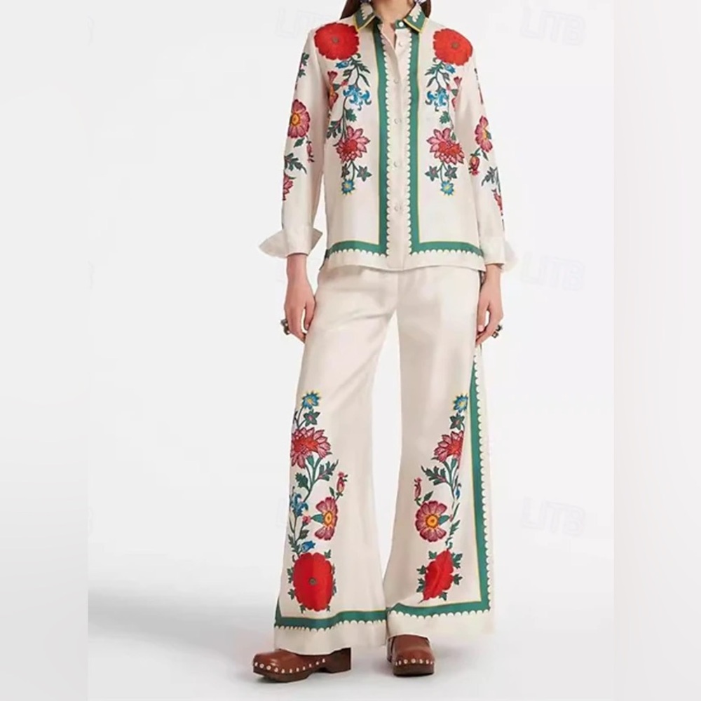 Blouse & Pants co-ord set